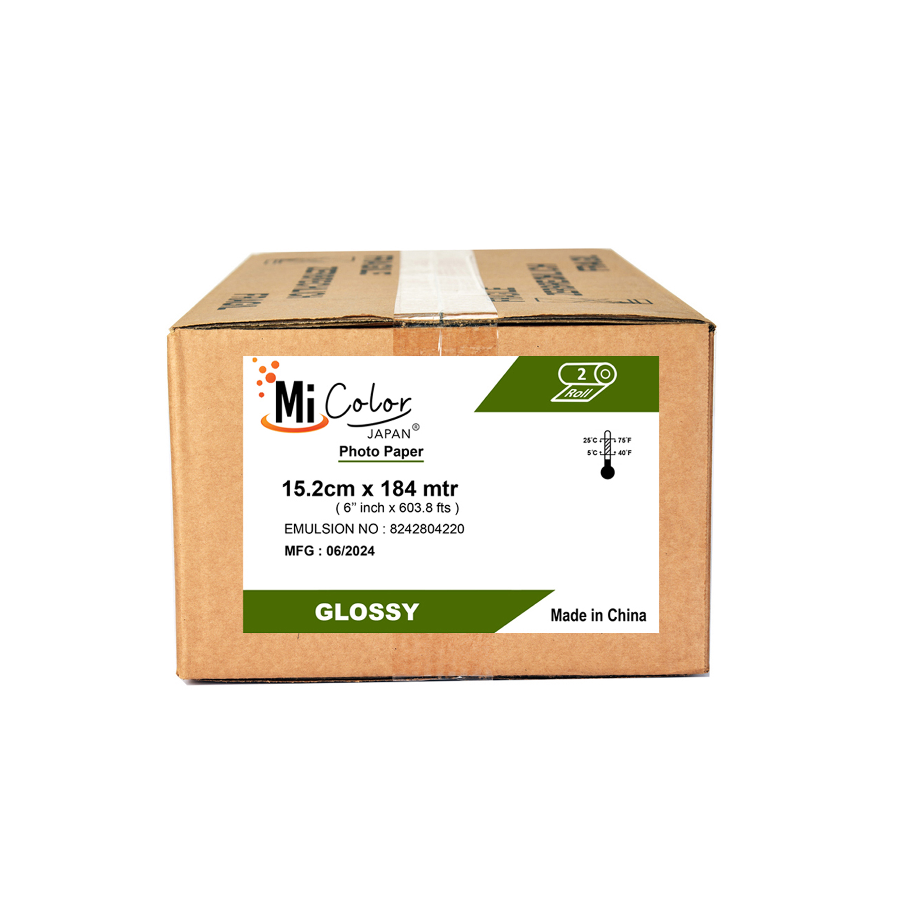 Mi Color Ultra Premier 6'' AGX Photo Paper Glossy