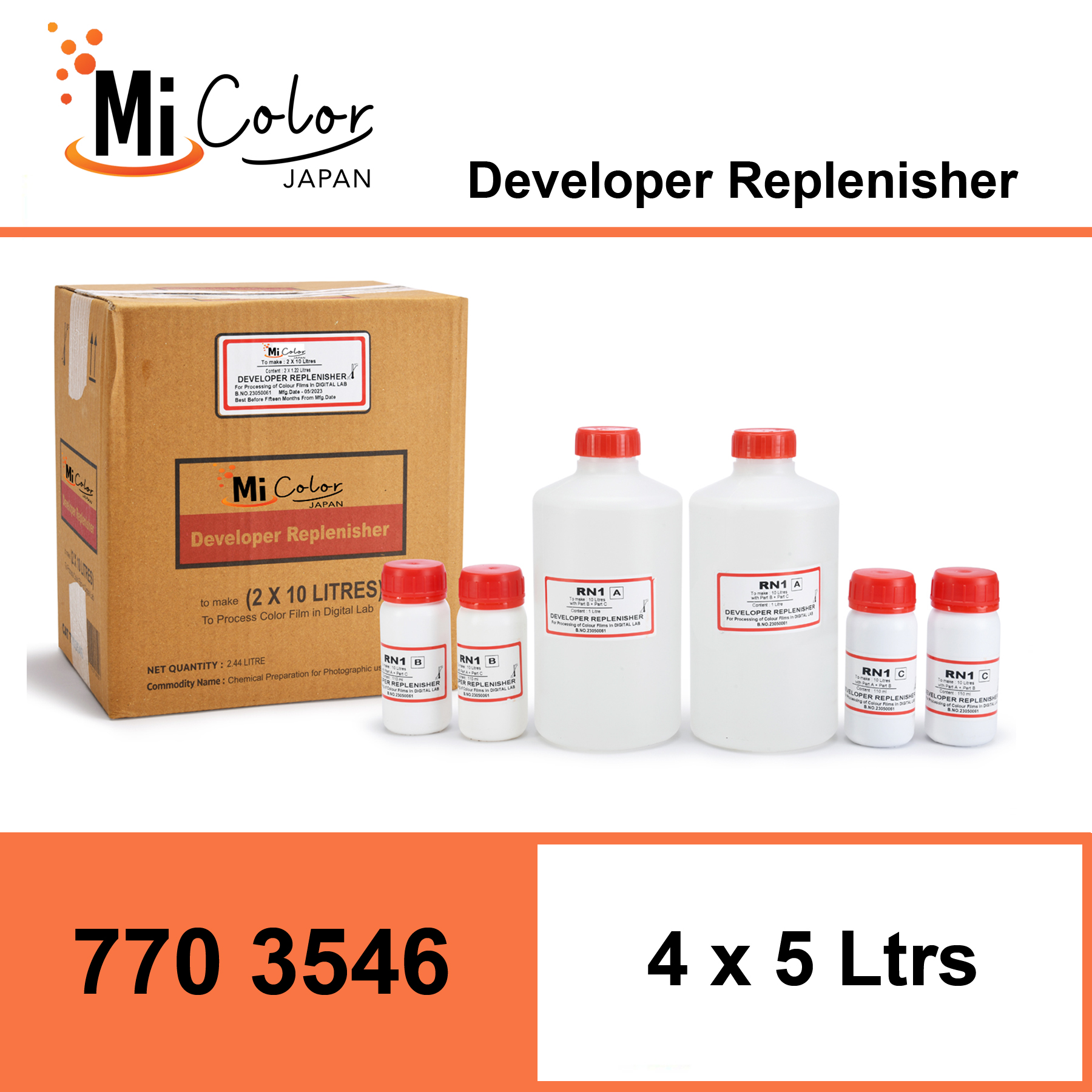 Mi Color C41 Developer Replenisher