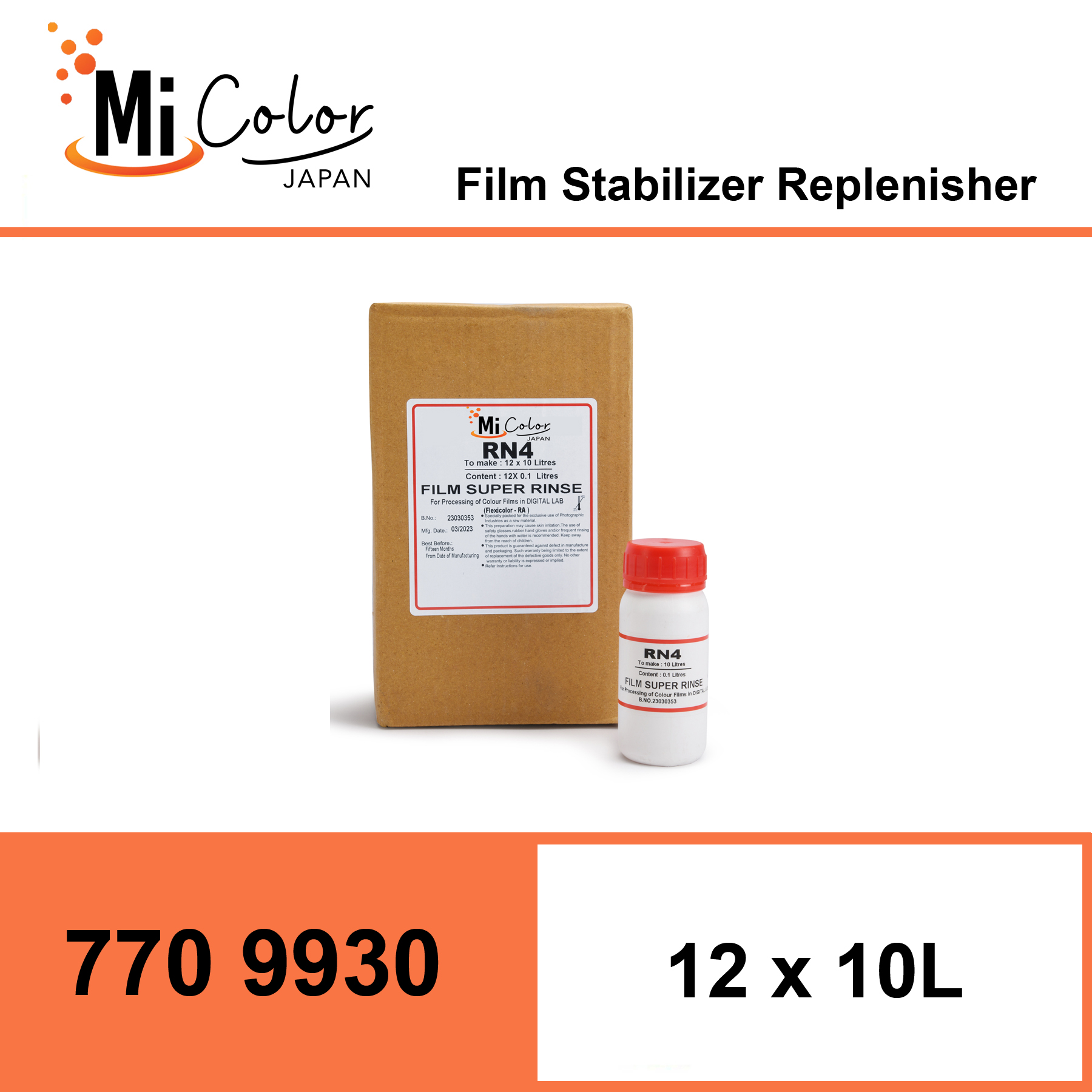 Mi Color C41 Stabilizer Replenisher ( RN4 )