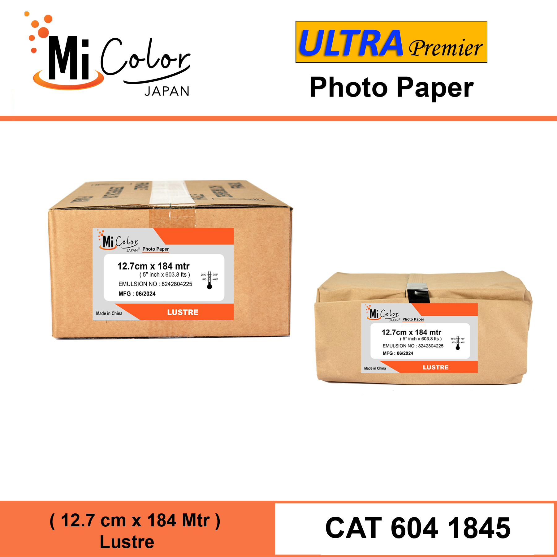 Mi Color Ultra Premier 5'' AGX Photo Paper Lustre