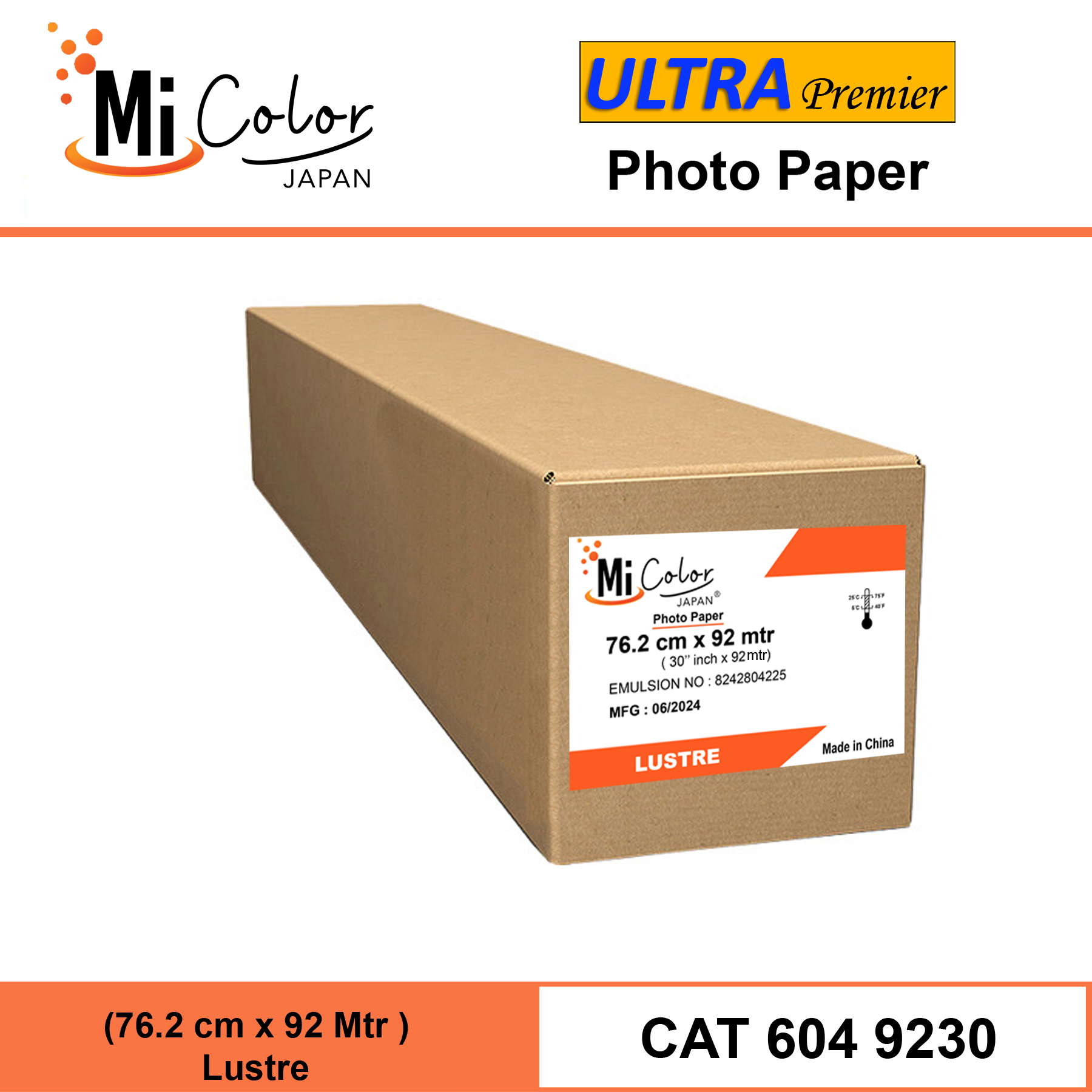 Mi Color Ultra Premier 30'' AGX Photo Paper Lustre